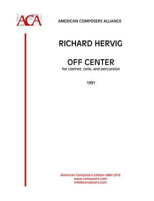 Book cover for [Hervig] Off Center