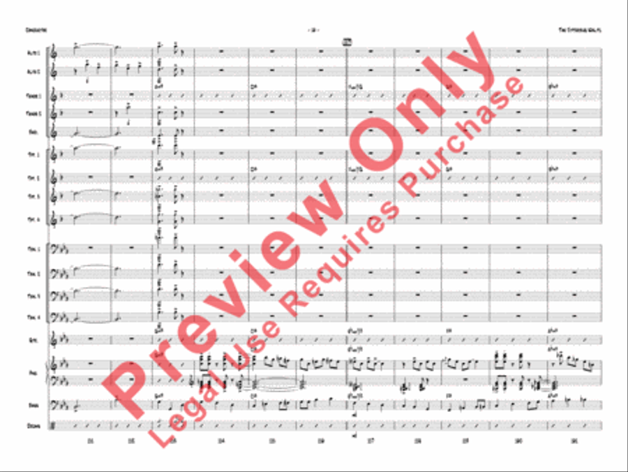 The Jitterbug Waltz Jazz Ensemble scores gallery preview page 19