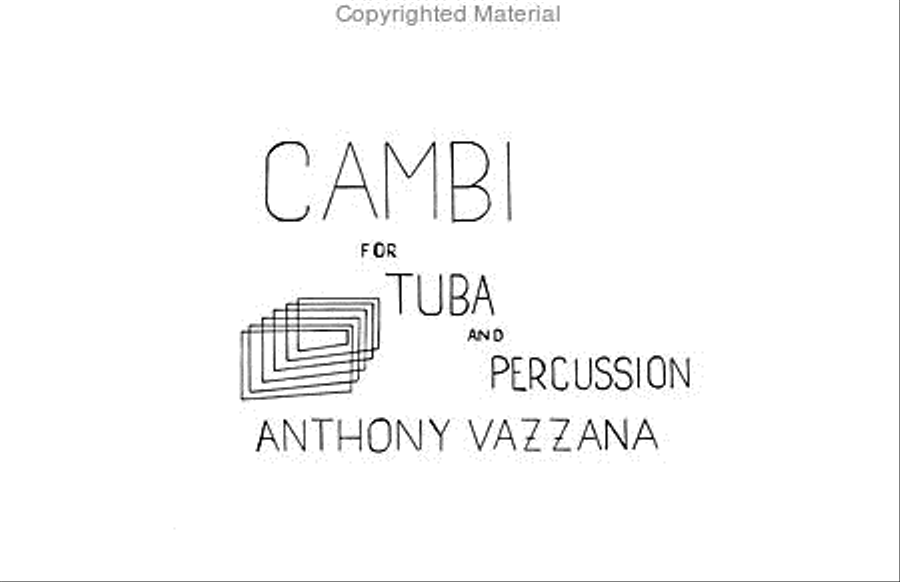 Cambi Tuba scores gallery preview page 2