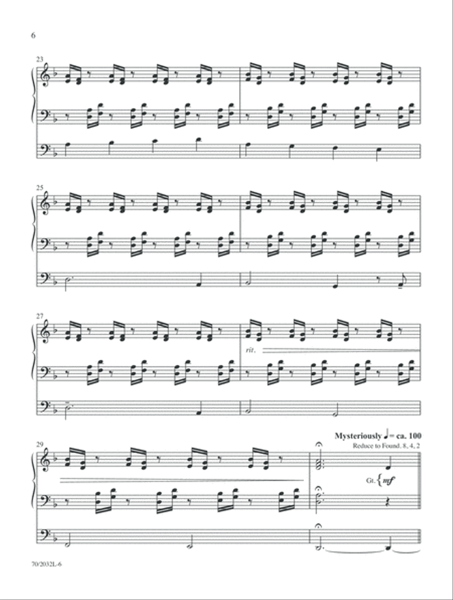 Christmas Jubilation (Digital Delivery) Organ scores gallery preview page 6