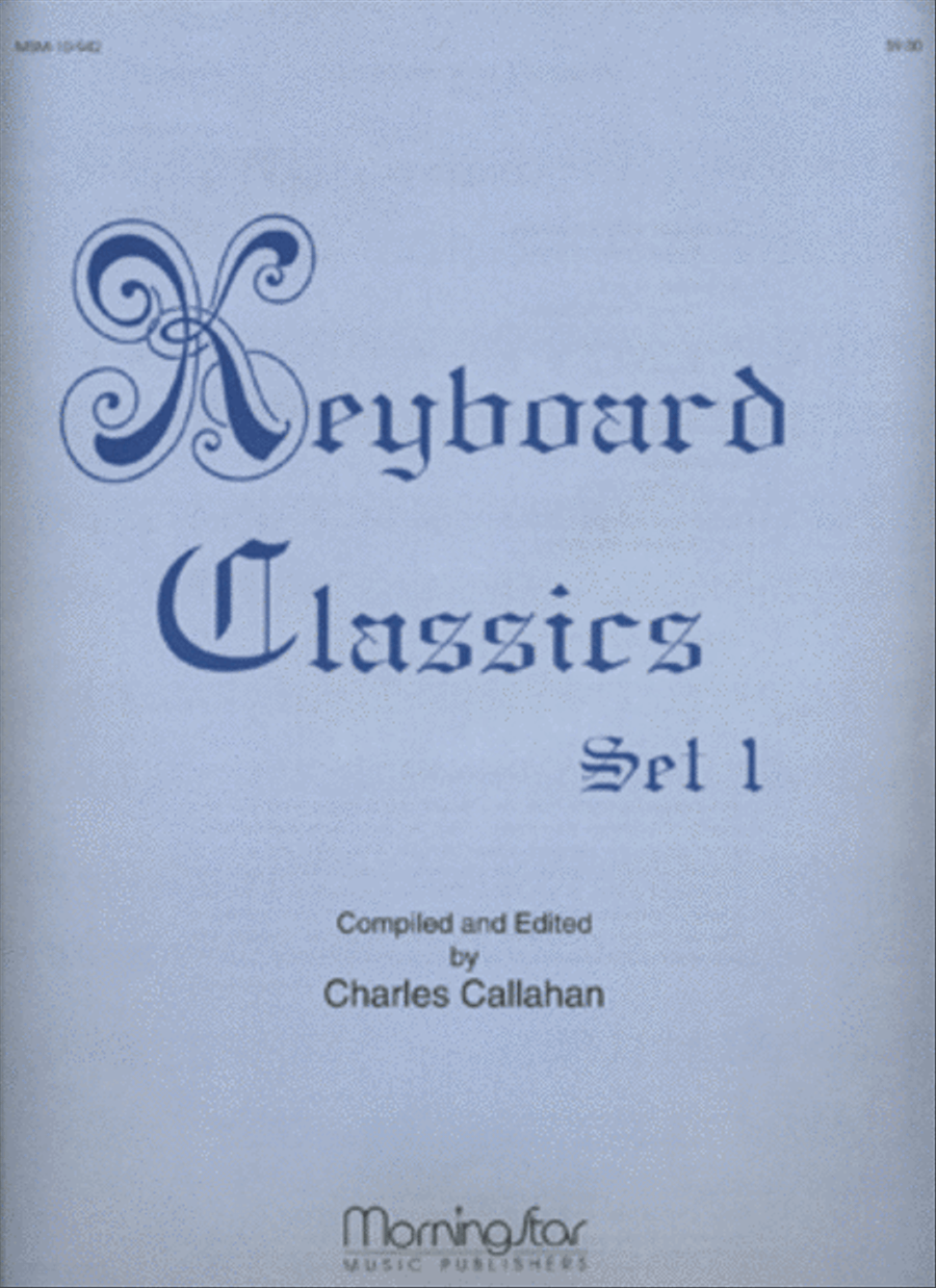 Keyboard Classics, Set 1 Harpsichord scores gallery preview page 1