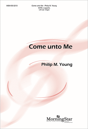 Book cover for Come unto Me