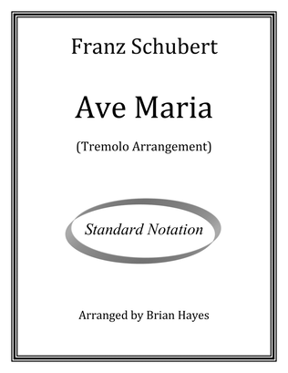 Ave Maria (Schubert) (Standard Notation)