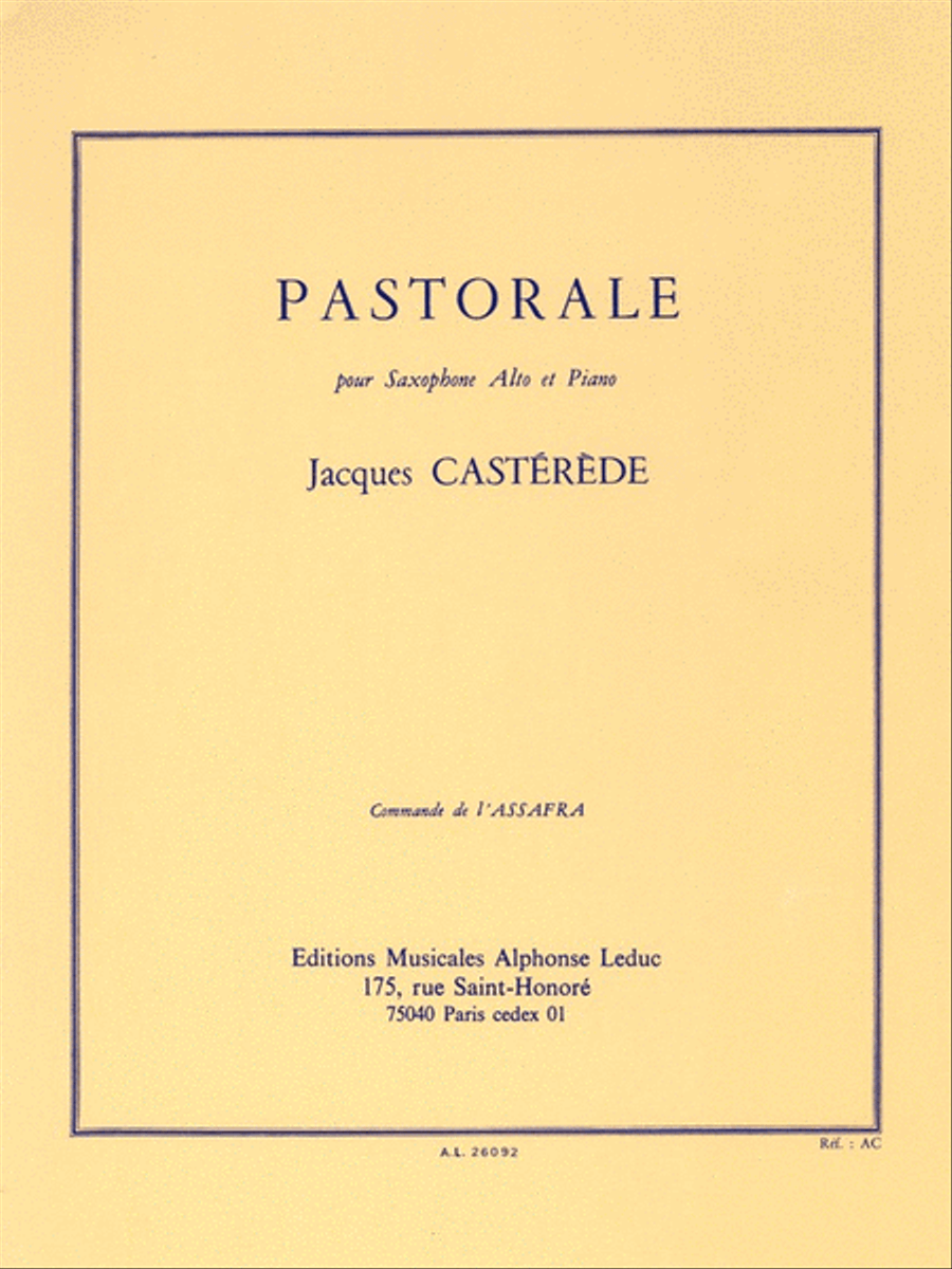 Pastorale Collection / Songbook scores gallery preview page 1
