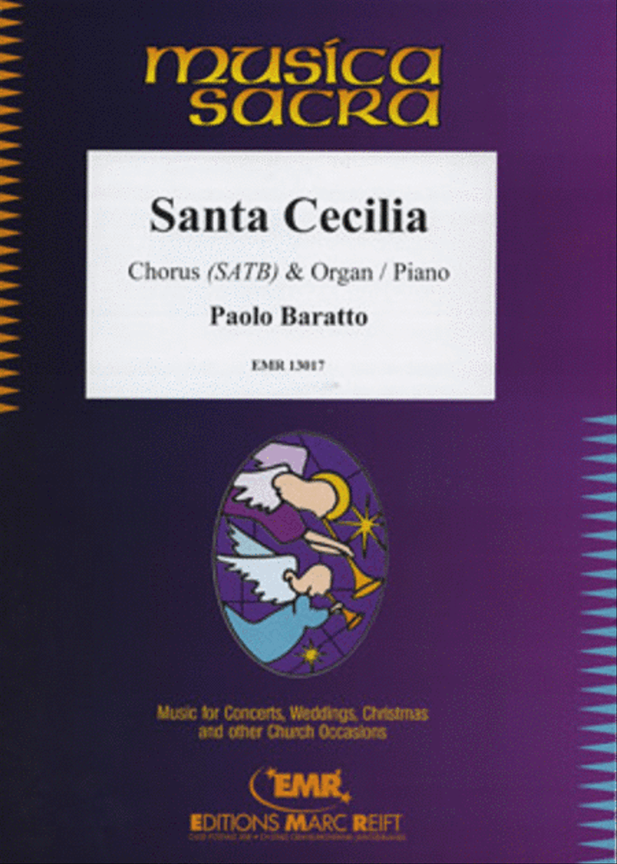 Santa Cecilia 4-Part scores gallery preview page 1