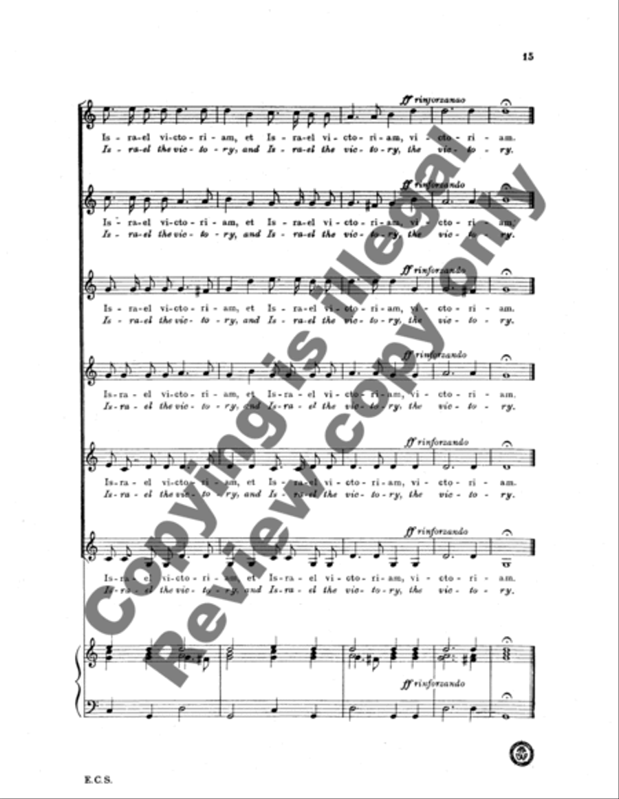 Hymnum Cantemus (Sing hymns of praise) SSA scores gallery preview page 10