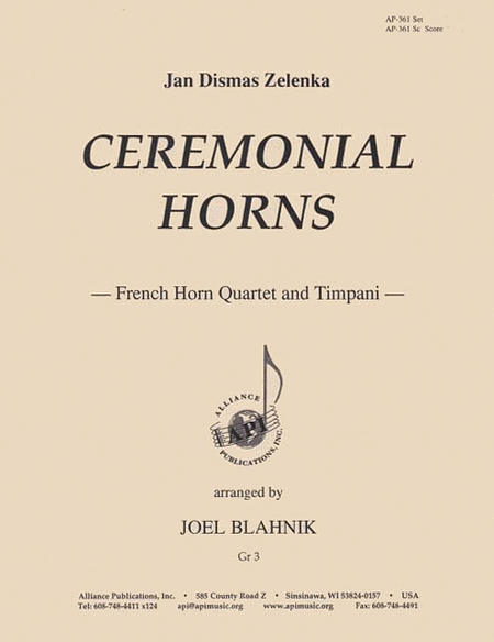Ceremonial Horns - Fhn Ens