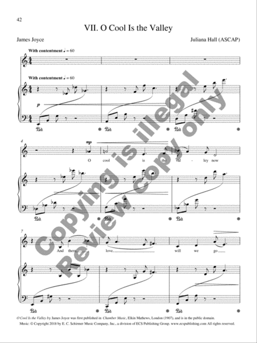 Of That So Sweet Imprisonment Voice Solo scores gallery preview page 17