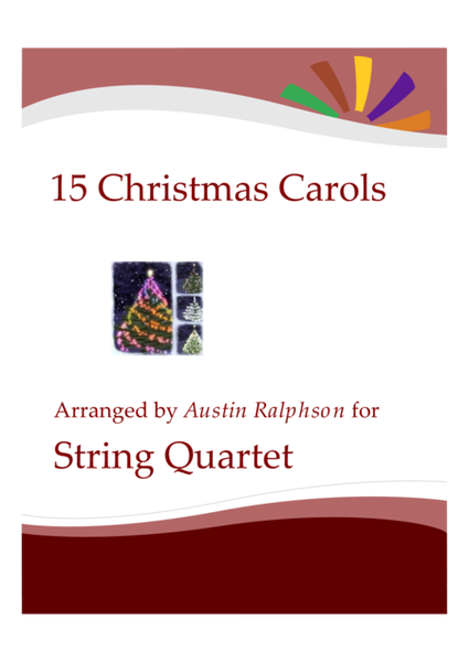 15 Christmas Carols for string quartet image number null