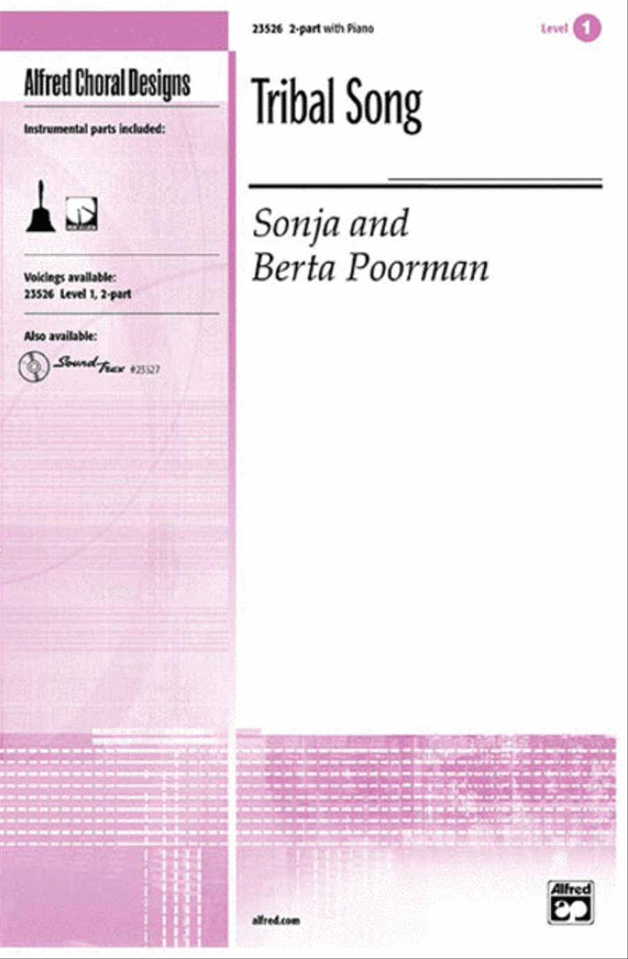 Tribal Song 2-Part scores gallery preview page 1