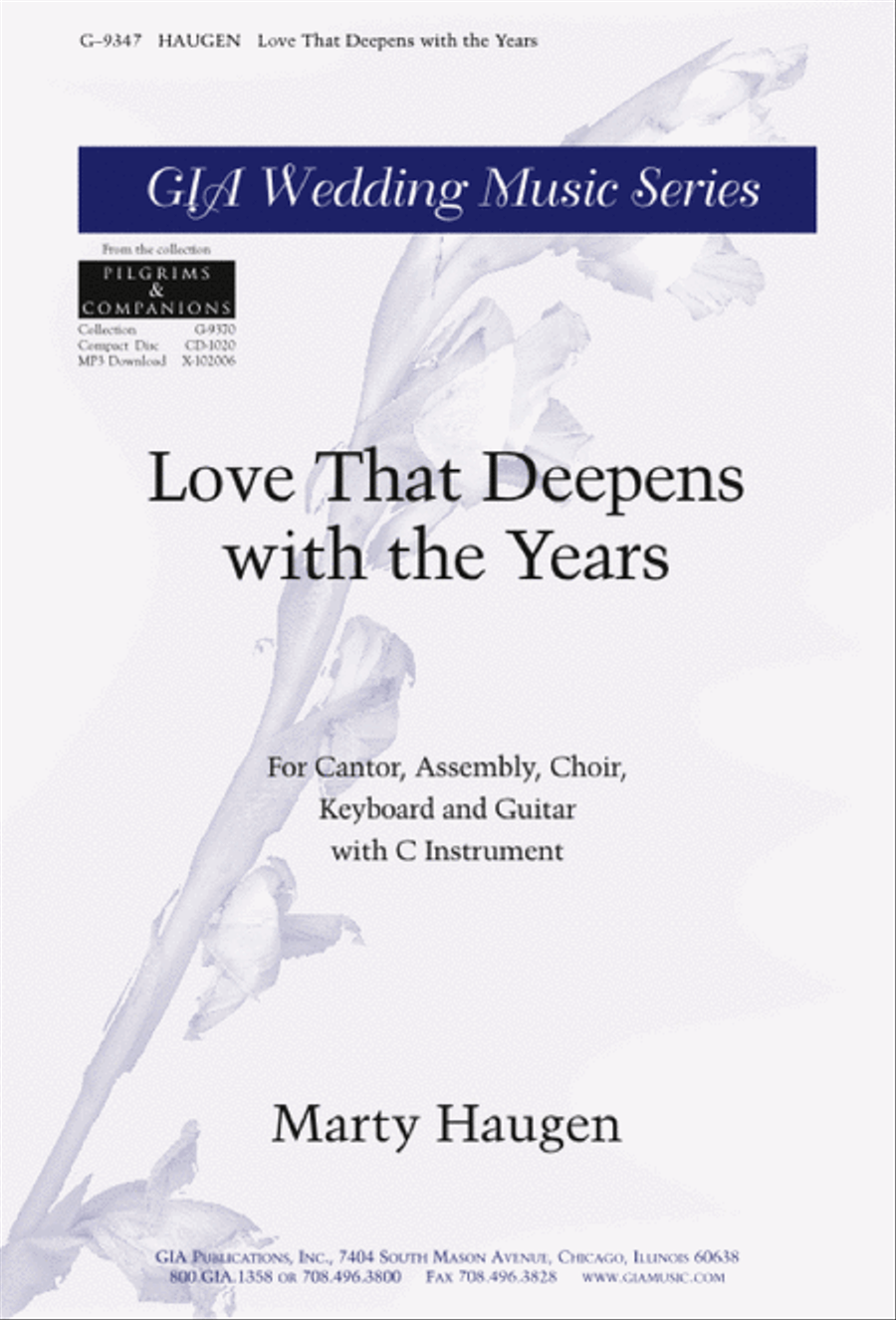 Love That Deepens with the Years - SAB edition 3-Part scores gallery preview page 1