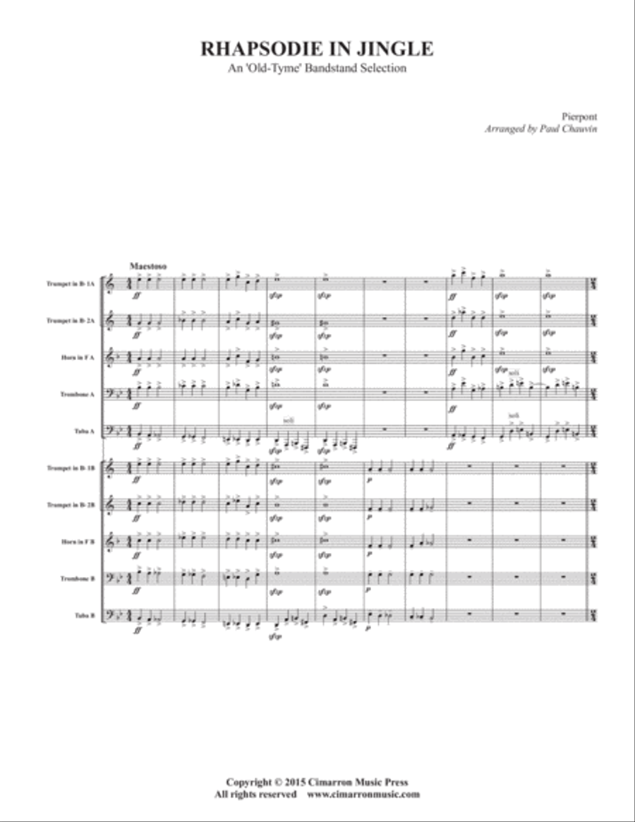 Rhapsoide in Jingle Rhapsoide in Jingle School and Community scores gallery preview page 2