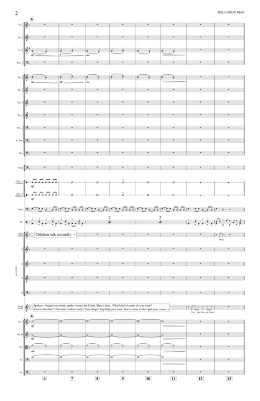 The Candy Man Full Orchestra scores gallery preview page 6