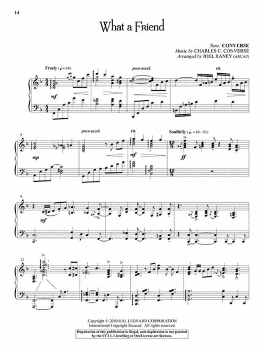 Gospel Gold Gospel Gold Piano Solo scores gallery preview page 7