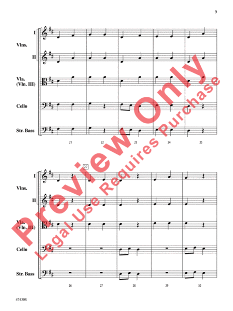 Sky Suite Sky Suite String Orchestra scores gallery preview page 10
