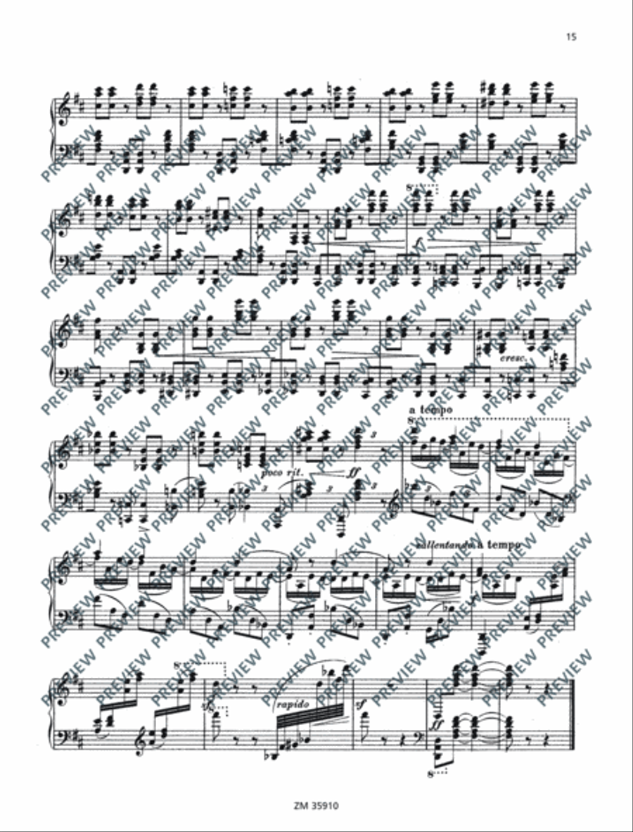 Charakterskizzen Piano Solo scores gallery preview page 16