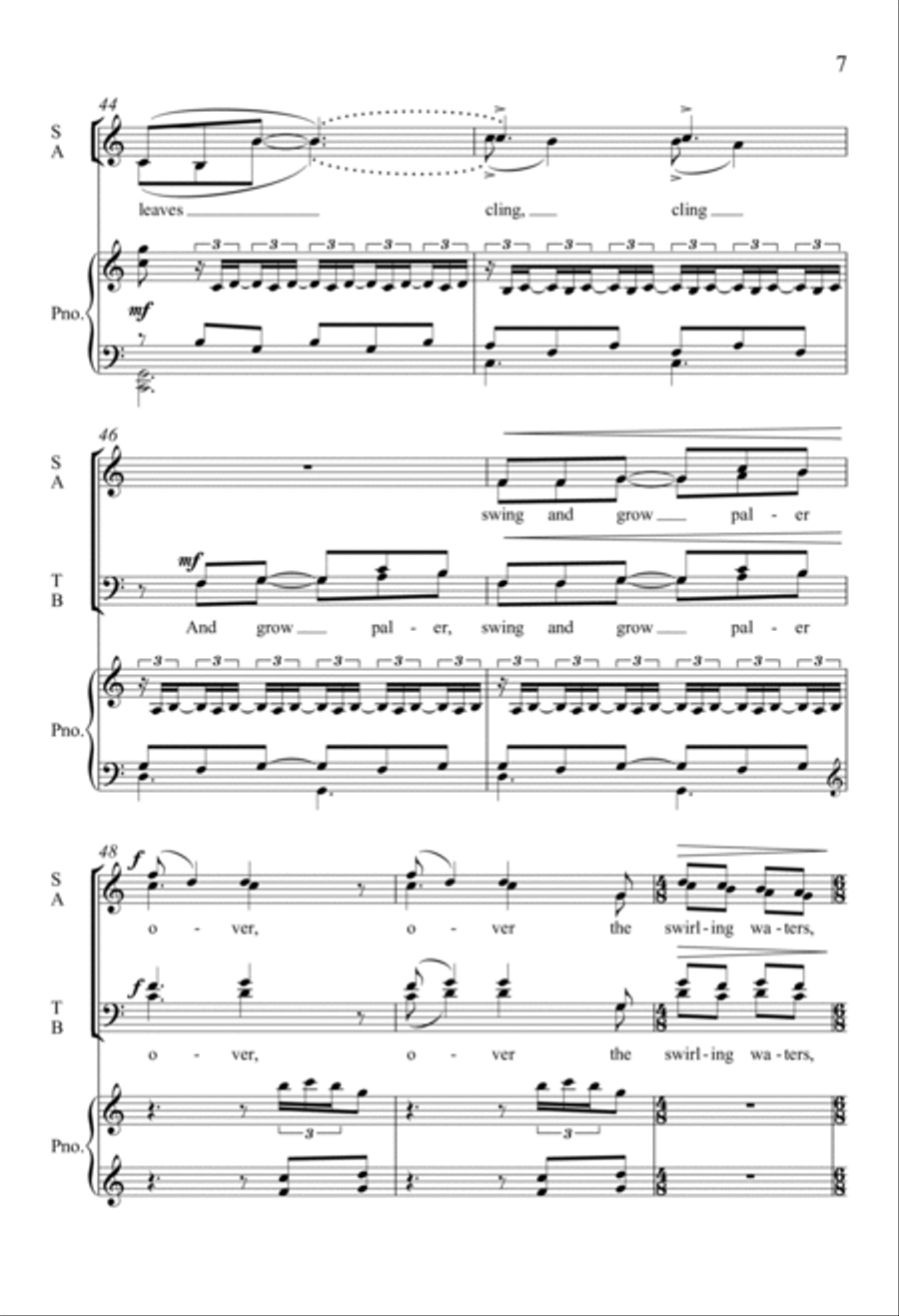 Northwest Passage 4-Part scores gallery preview page 6