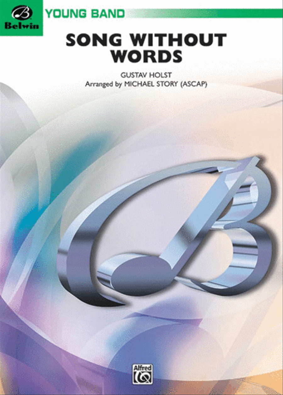 Song Without Words Concert Band scores gallery preview page 1