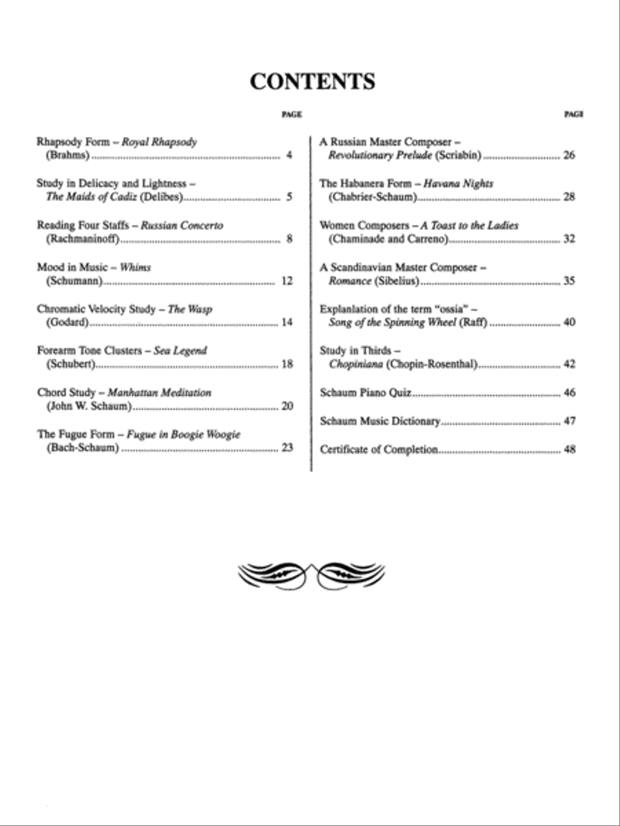 John W. Schaum Piano Course Piano Method scores gallery preview page 2