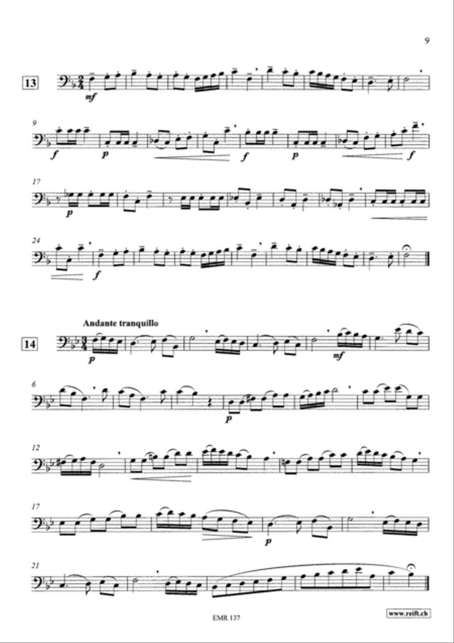 Technical & Melodic Studies Vol. 3 Trombone scores gallery preview page 9