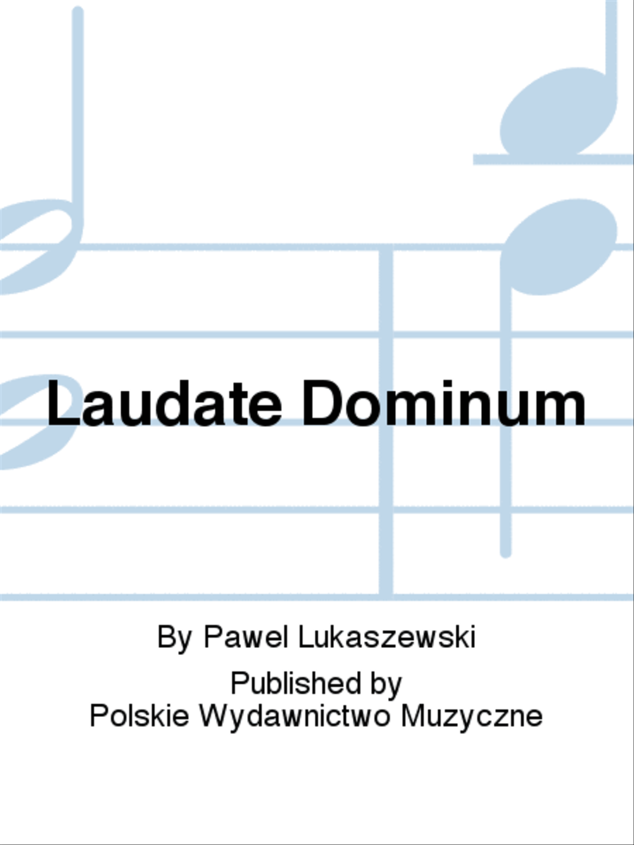 Laudate Dominum