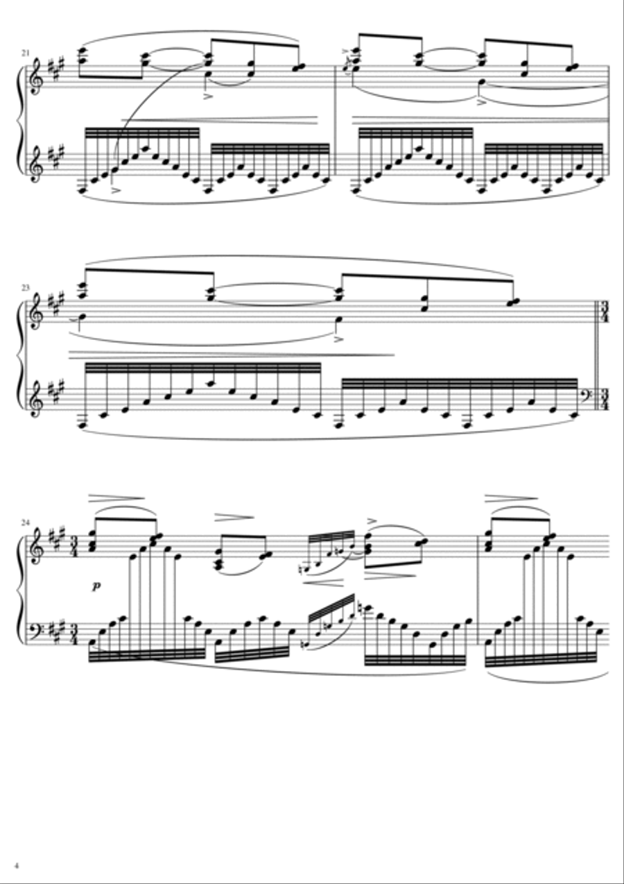 Ravel - Miroirs - 3. Une Barque sur l'océan - For Piano Solo Original Piano Solo scores gallery preview page 4