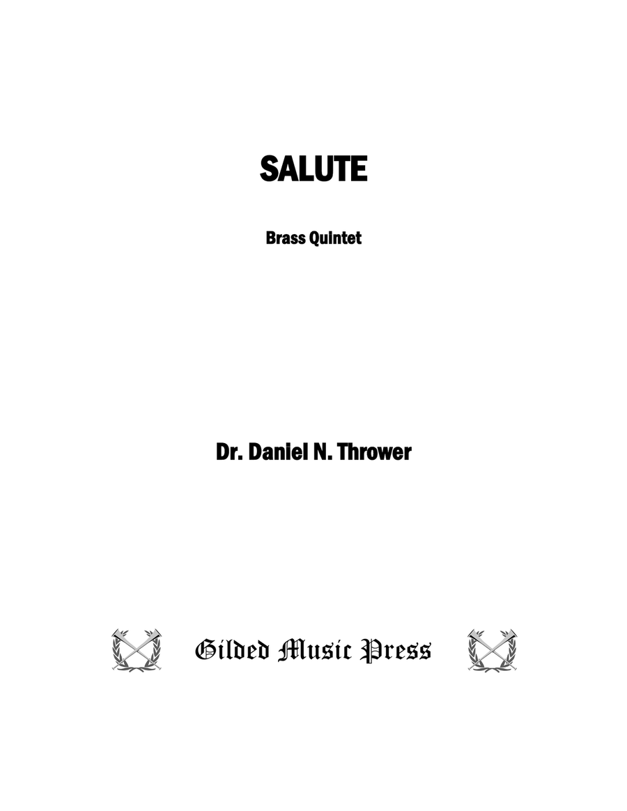 Salute, Op. 125 Brass Quintet scores gallery preview page 3