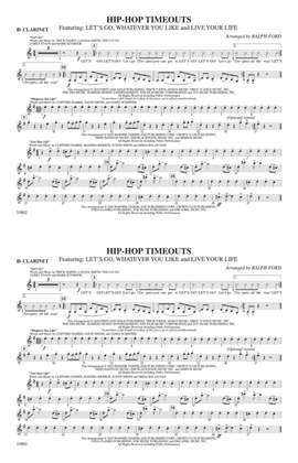 Hip-Hop Timeouts: 1st B-flat Clarinet