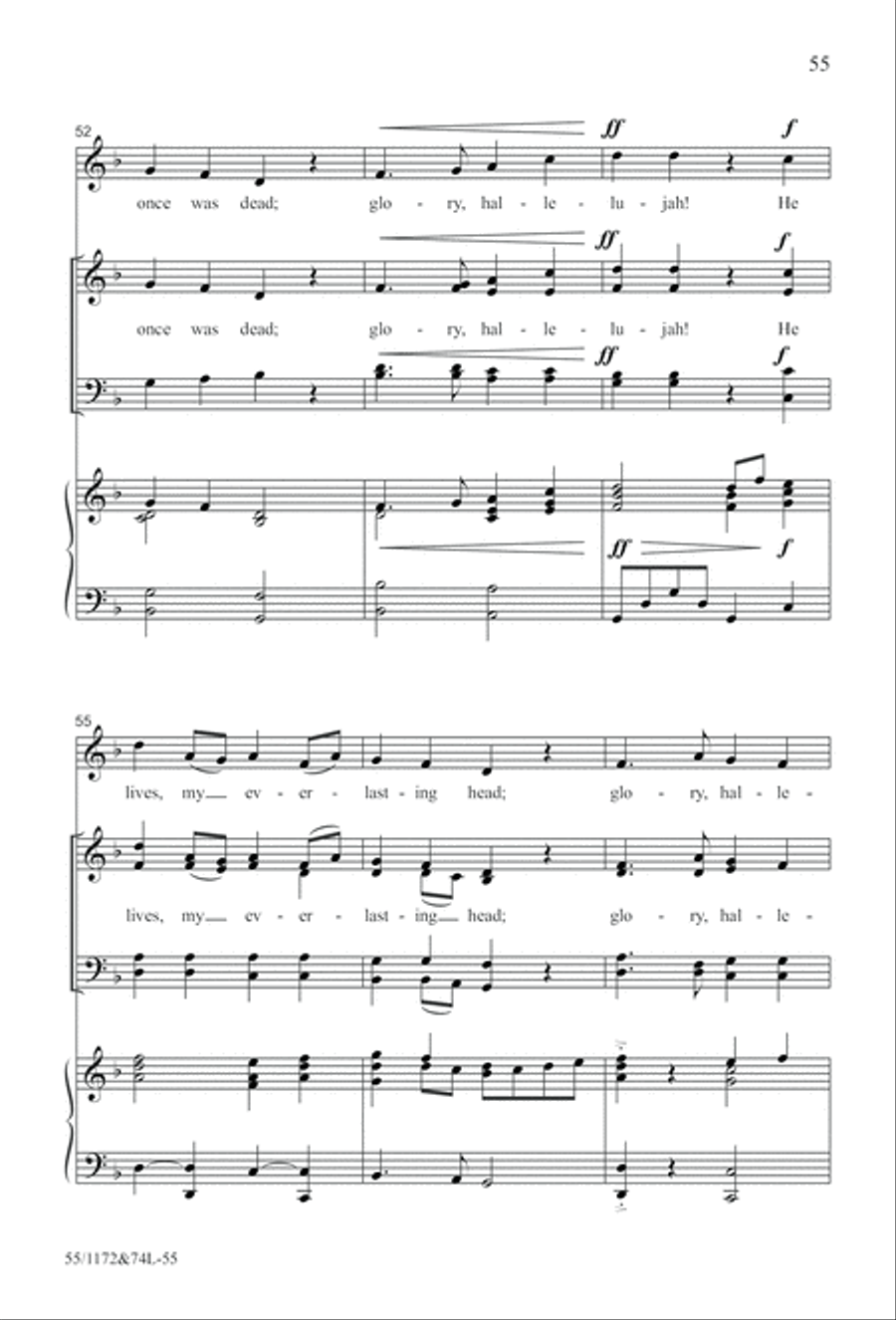 The Easter Story The Easter Story 4-Part scores gallery preview page 56