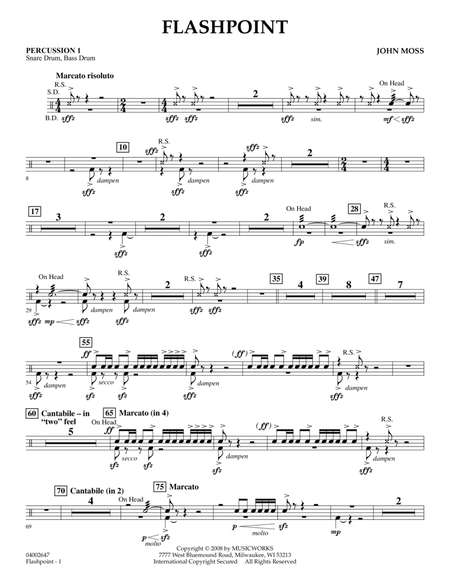 Flashpoint - Percussion 1