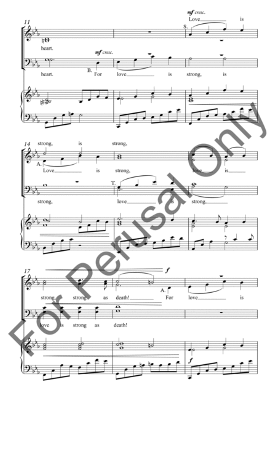 Set Me as a Seal 4-Part scores gallery preview page 3