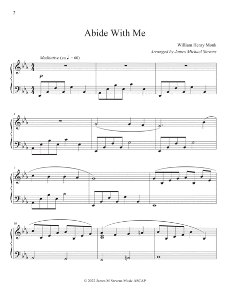 Quiet Hymns for Meditation - Piano Book image number null