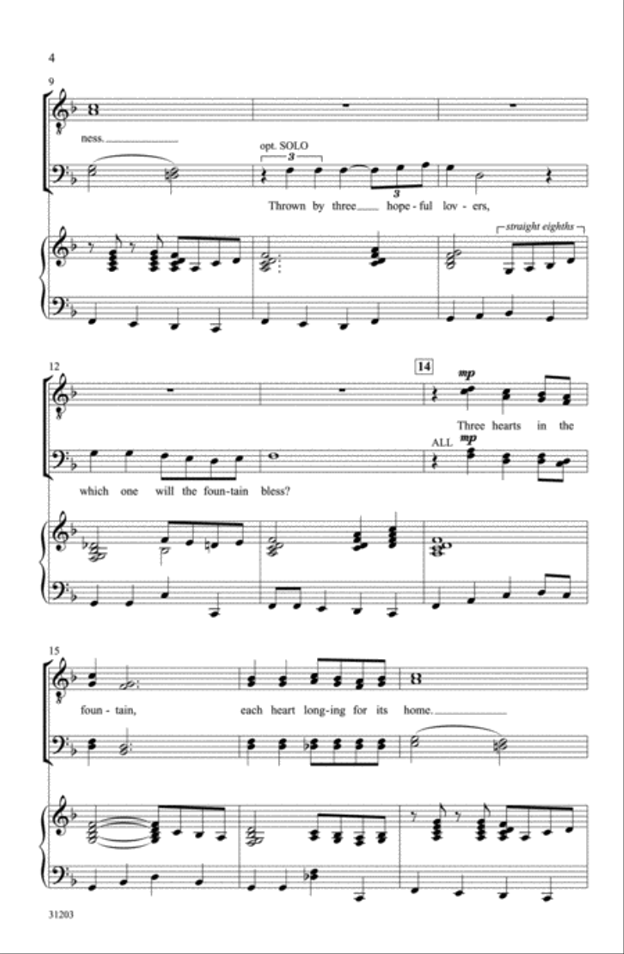 Crazy 'Bout Croonin' (A Medley for Men) Men's Choir scores gallery preview page 3