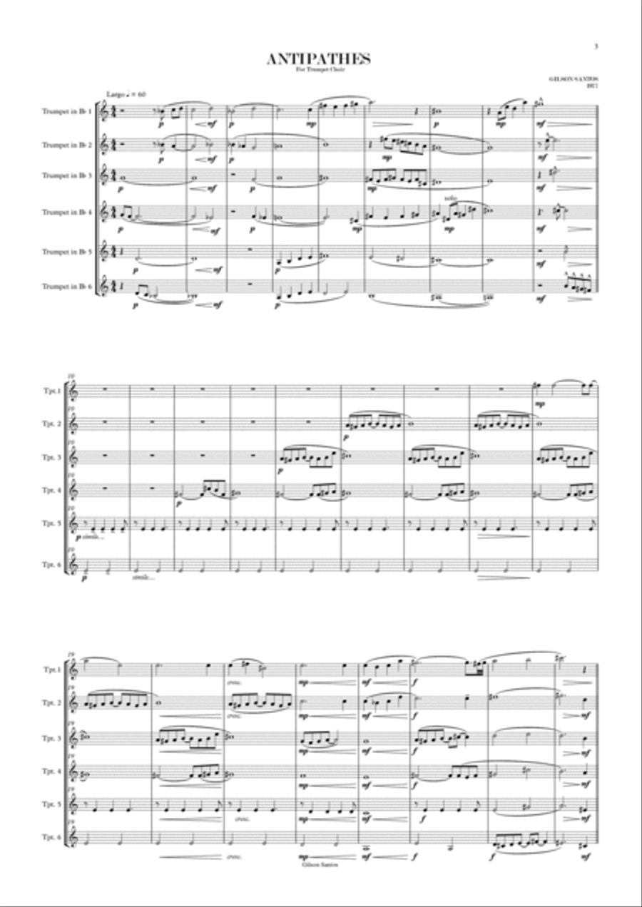 ANTIPATHES Brass Ensemble scores gallery preview page 6
