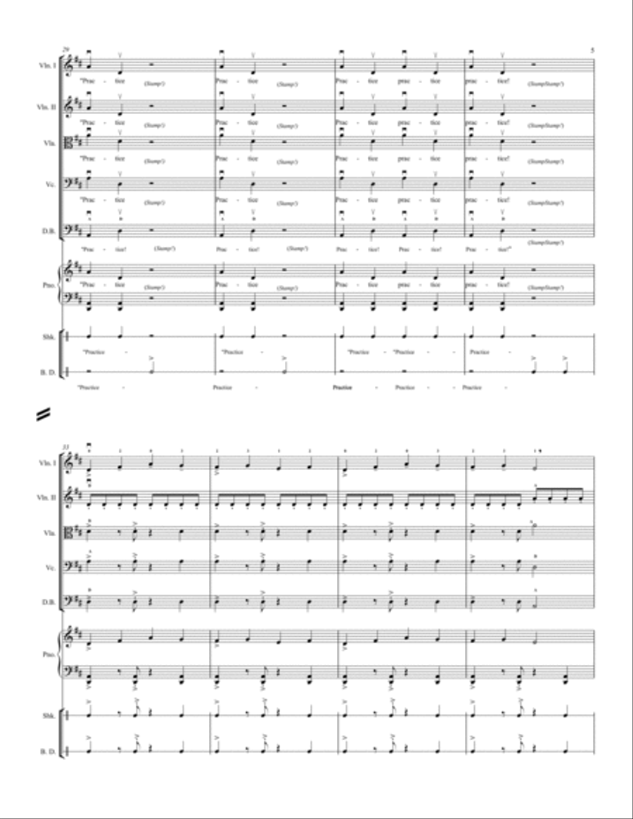 The Power of Practice String Orchestra scores gallery preview page 5