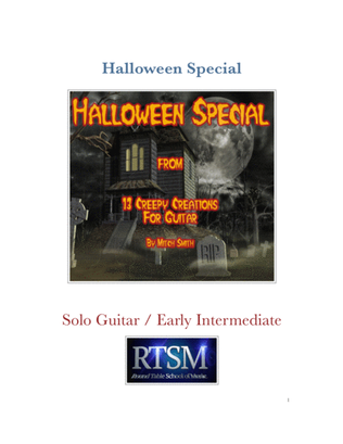 Halloween Special from 13 Creepy Creations for guitar