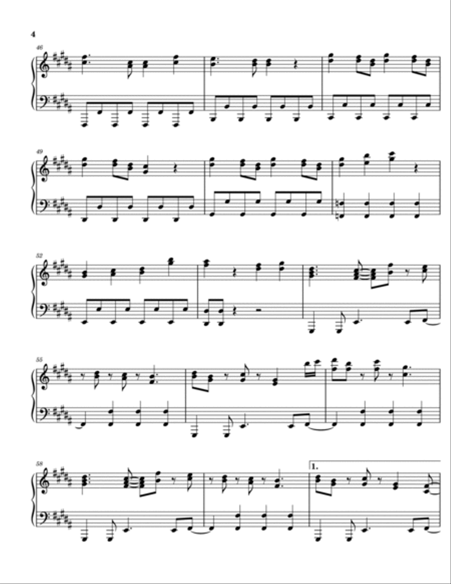 Demon Slayer: Kimetsu No Yaiba : Entertainment District Arc Piano Solo scores gallery preview page 4