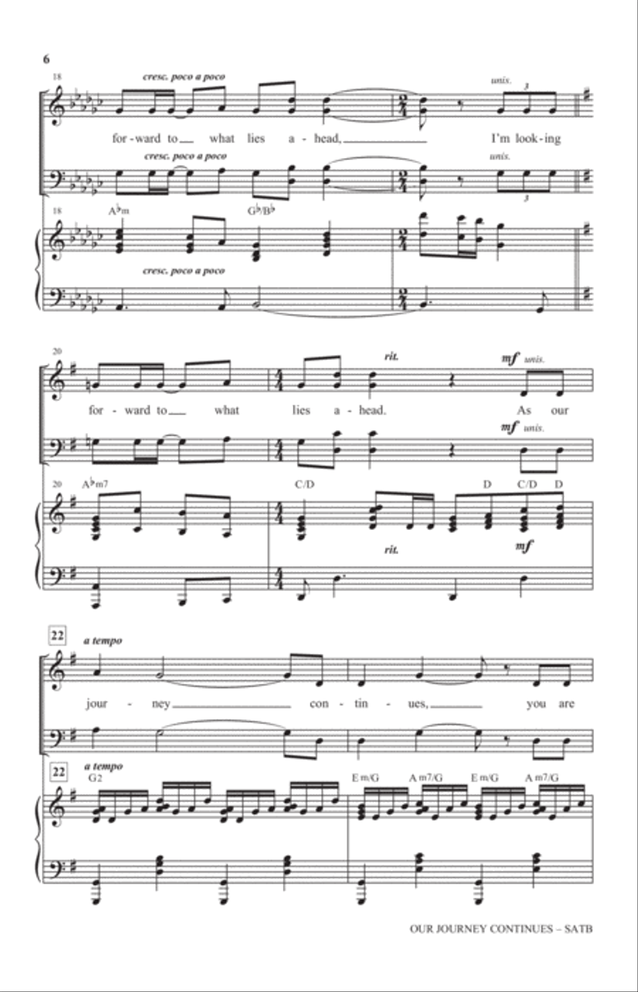 Our Journey Continues Our Journey Continues 4-Part scores gallery preview page 4