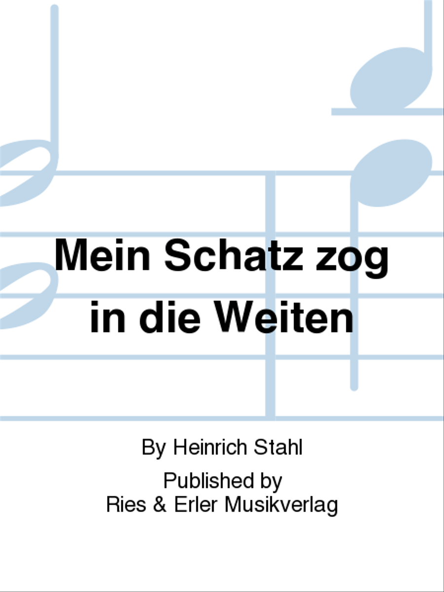 Mein Schatz zog in die Weiten Concert Band scores gallery preview page 1