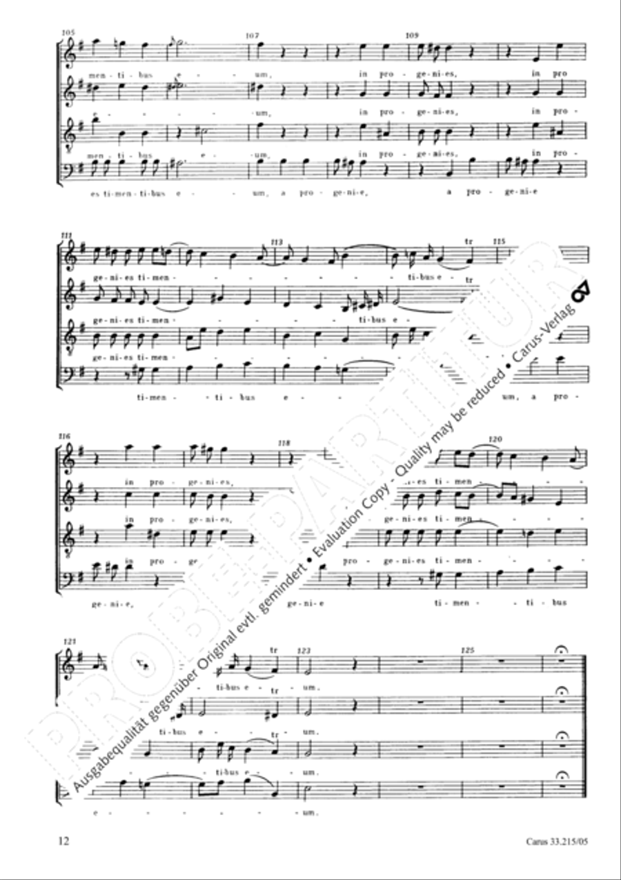 Magnificat Magnificat 4-Part scores gallery preview page 13