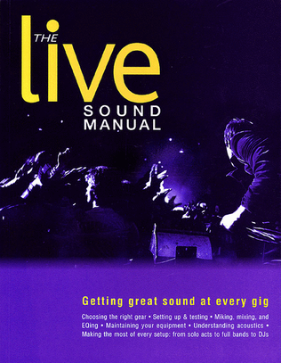 Book cover for The Live Sound Manual