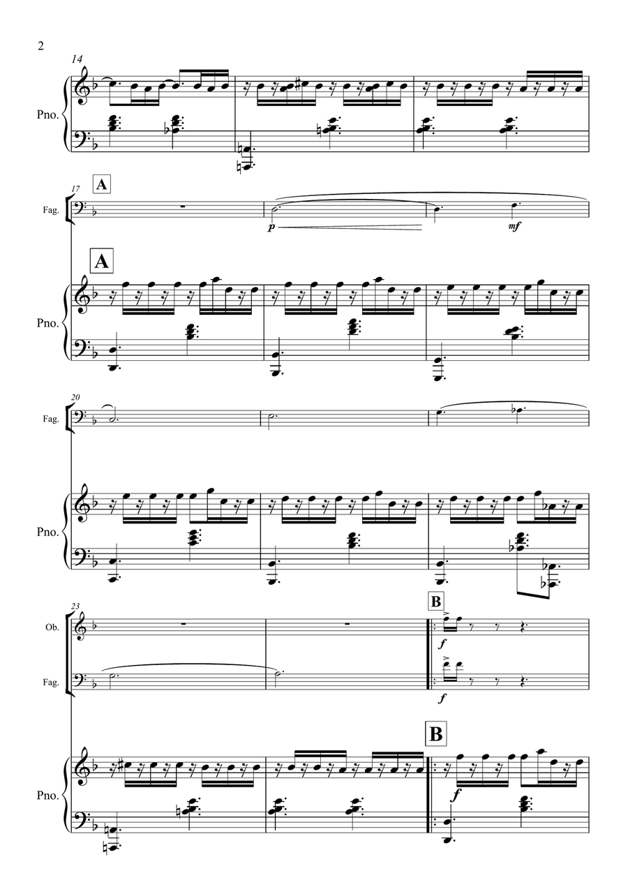 Orobroy Woodwind Duet scores gallery preview page 2
