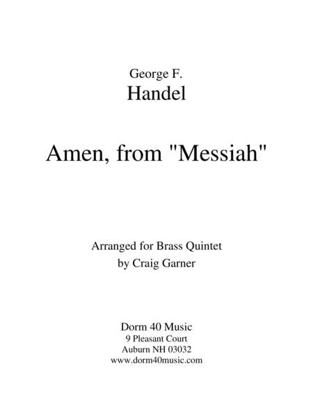 Amen, from "Messiah" image number null
