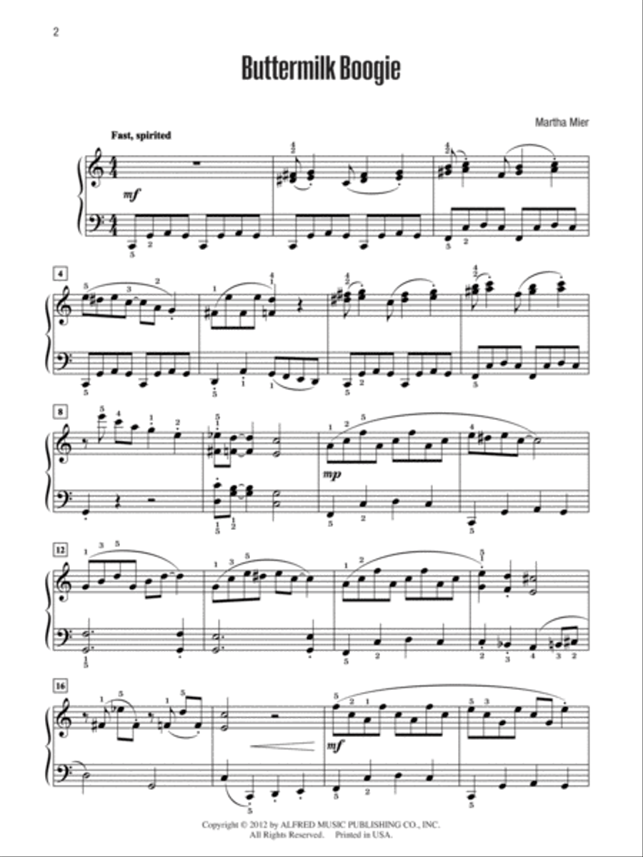 Center Stage, Book 3 Center Stage, Book 3 Piano Solo scores gallery preview page 2