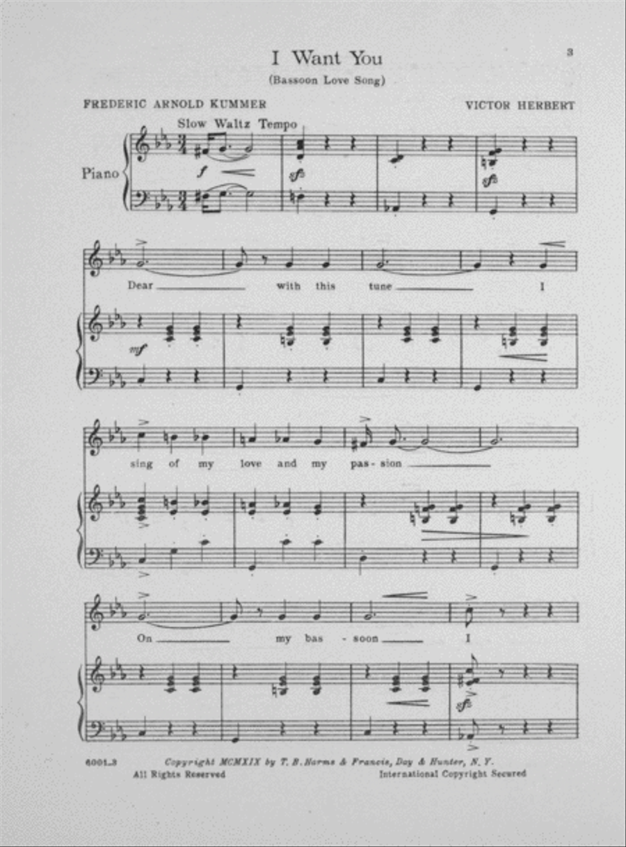 I Want You Voice scores gallery preview page 2