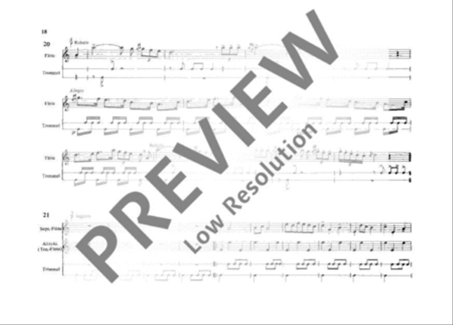 Pieces for Recorder and Drum Recorder scores gallery preview page 19