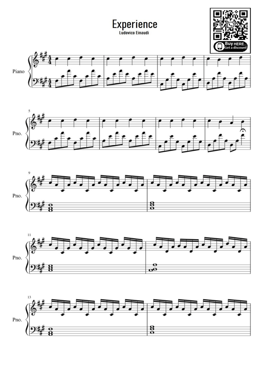 Love Is A Mystery Easy Piano scores gallery preview page 1