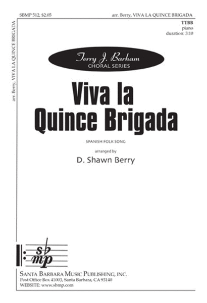 Viva la Quince Brigada - TTBB Octavo image number null
