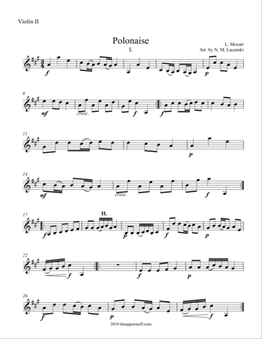 Polonaise String Orchestra scores gallery preview page 4