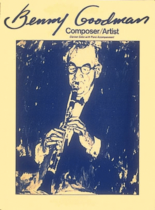 Book cover for Benny Goodman – Composer/Artist